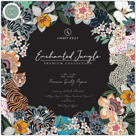 ���� ��� �������� 12*12 Enchanted Jungle - Premium Paper Pad