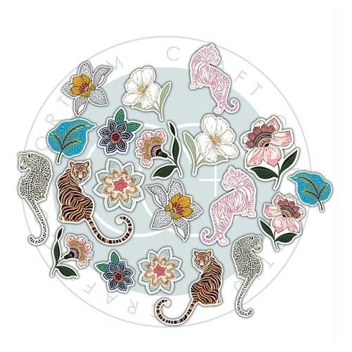 ���� ������ ������� Enchanted Jungle - Chipboard Ephemera