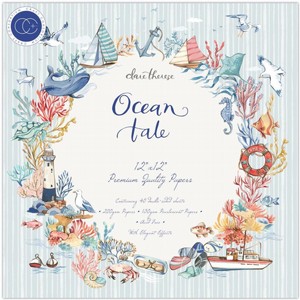 מארז דפי קארדסטוק 12*12 Ocean Tale - Premium Paper Pad מארז דפי קארדסטוק 12*12 Ocean Tale - Premium Paper Pad