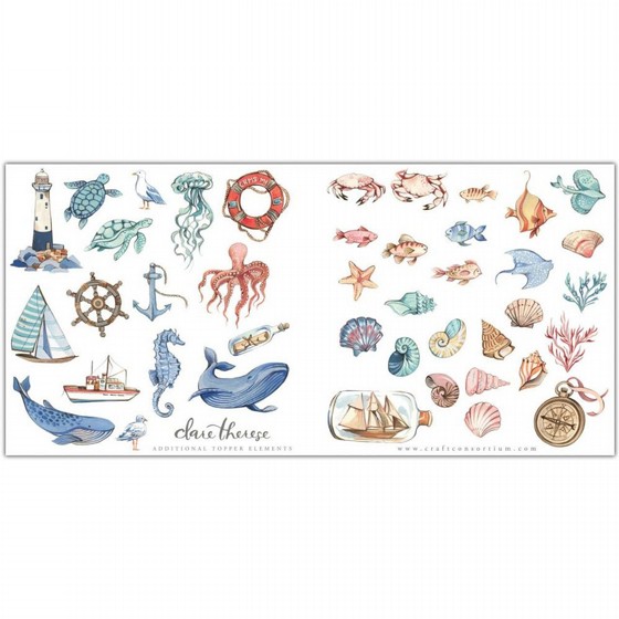 ���� ��� �������� Ocean Tale - 6"x6" Premium Paper Pad