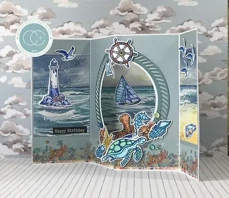  ���� ��� �������� Ocean Tale - A4 Premium Cardstock Paper Pad