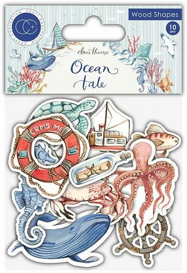 ���� ������ ��  Ocean Tale - Wood Shapes