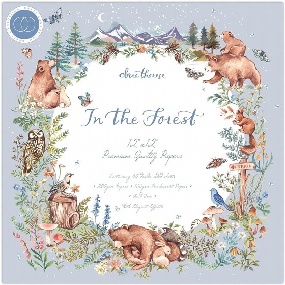 ���� ��� �������� 12*12 In the Forest - Premium Paper Pad