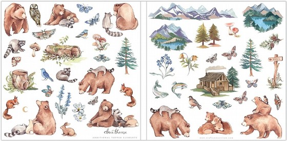���� ��� ��������  In the Forest - 6"x6" Premium Paper Pad