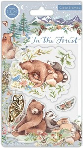���� ������ ��������  In the Forest - Bear - Stamp Set