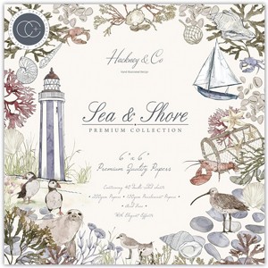 מארז דפי קארדסטוק Sea & Shore - 6"x6" Premium Paper Pad מארז דפי קארדסטוק Sea & Shore - 6"x6" Premium Paper Pad