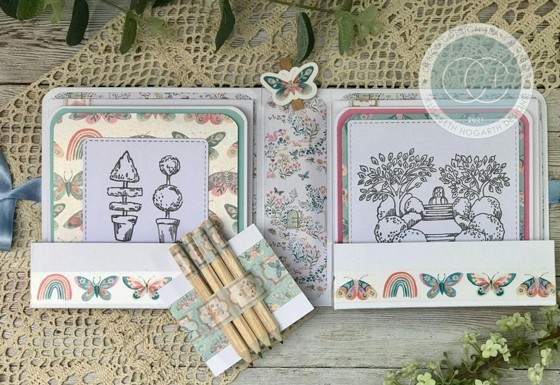  ���� ��� �������� 12*12 Secret Garden - Premium Paper Pad