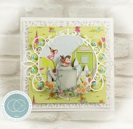 ���� ��� �������� Cottage Garden 6"x6" Premium Paper Pad