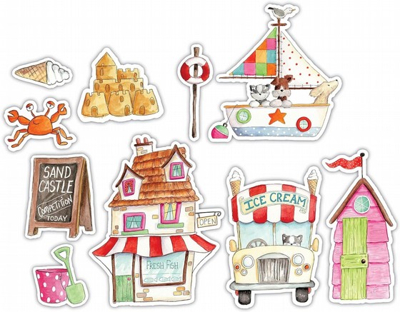 ���� ������ �� Sandy Paws - Laser cut Wooden Shapes