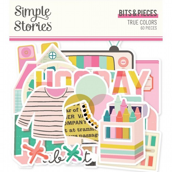 ���� ������ ���� �������� True Colors Collection - Ephemera - Bits And Pieces