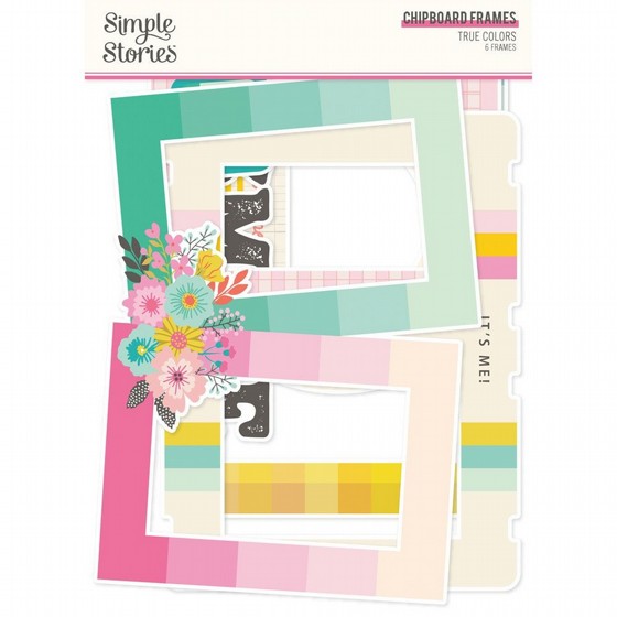 ������ ������ ������� ������ ����� True Colors Collection - Chipboard Frames