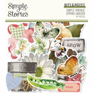 מארז חיתוכי נייר קארדסטוק מסדרת Simple Vintage Spring Garden Collection - Ephemera - Bits And Pieces מארז חיתוכי נייר קארדסטוק מסדרת Simple Vintage Spring Garden Collection - Ephemera - Bits And Pieces