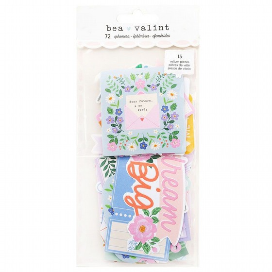 ���� ������ �������� Bea Valint - Poppy and Pear Collection - Ephemera - Journaling