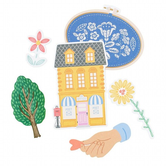 ���� ������ �������� Bea Valint - Poppy and Pear Collection - Ephemera - Icons