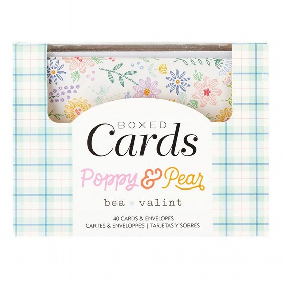 ���� ������ ���� ������ Bea Valint - Poppy and Pear Collection - Boxed Cards