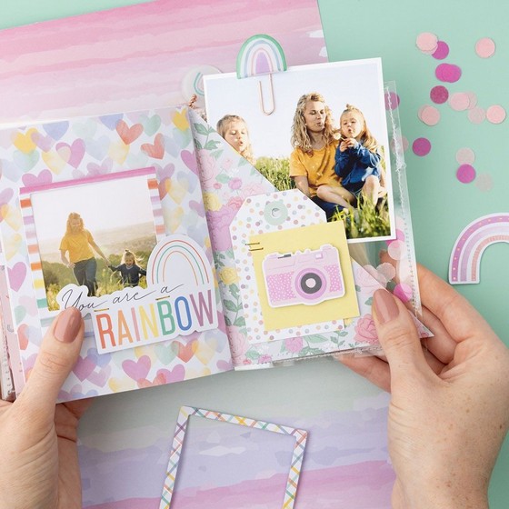 ���� ��������� ������ Celes Gonzalo - Rainbow Avenue Collection - Confetti Button Pack
