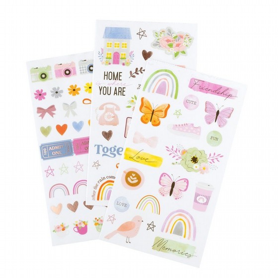 ����� ������ �������� ����� Celes Gonzalo - Rainbow Avenue Collection - Sticker Book