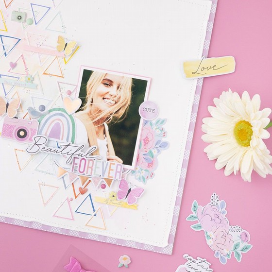 ���� ������ �������� ������� ����� Celes Gonzalo - Rainbow Avenue Collection - Ephemera - Floral