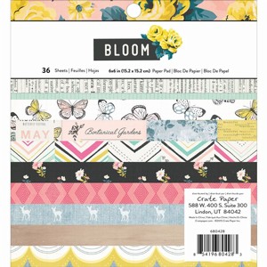 מארז דפי קארדסטוק Maggie Holmes - Bloom Collection - 6 x 6 Paper Pad מארז דפי קארדסטוק Maggie Holmes - Bloom Collection - 6 x 6 Paper Pad
