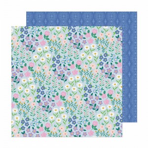 דף קארדסטוק מעוצב Bea Valint - Poppy and Pear Collection - 12 x 12 Double Sided Paper - Wonderful דף קארדסטוק מעוצב Bea Valint - Poppy and Pear Collection - 12 x 12 Double Sided Paper - Wonderful