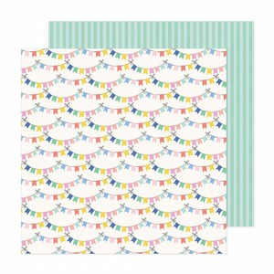 דף קארדסטוק מעוצב Bea Valint - Poppy and Pear Collection - 12 x 12 Double Sided Paper - Color Burst דף קארדסטוק מעוצב Bea Valint - Poppy and Pear Collection - 12 x 12 Double Sided Paper - Color Burst