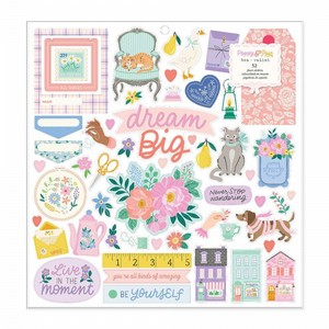 מארז מדבקות נפח תלת ממד Bea Valint - Poppy and Pear Collection - Stickers - 12 x 12 Foam Stickers מארז מדבקות נפח תלת ממד Bea Valint - Poppy and Pear Collection - Stickers - 12 x 12 Foam Stickers
