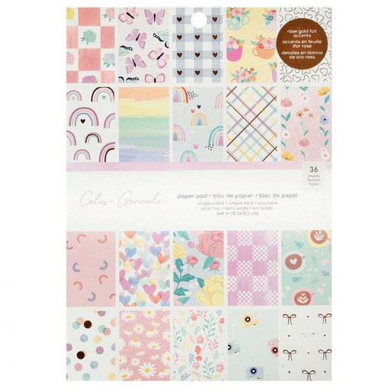 ���� ��� �������� Celes Gonzalo - Rainbow Avenue Collection - 6 x 8 Paper Pad