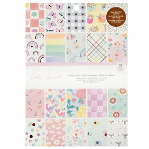 מארז דפי קראדסטוק Celes Gonzalo - Rainbow Avenue Collection - 6 x 8 Paper Pad מארז דפי קראדסטוק Celes Gonzalo - Rainbow Avenue Collection - 6 x 8 Paper Pad