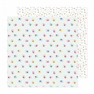 �� �������� ����� Celes Gonzalo - Rainbow Avenue Collection - 12 x 12 Double Sided Paper - Memory Keeper