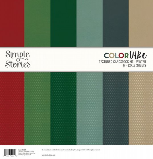 ���� ��� �������� ���� 12*12 �� ������� ������ �����  Color Vibe Winter