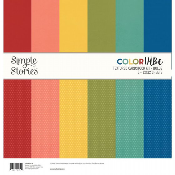 ���� ��� �������� ���� 12*12 �� ������� ������ ����� Bolds Textured Cardstock Kit