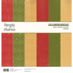 מארז דפי קארדסטוק בסיס 12*12 מסדרת Simple Vintage Yuletide מארז דפי קארדסטוק בסיס 12*12 מסדרת Simple Vintage Yuletide
