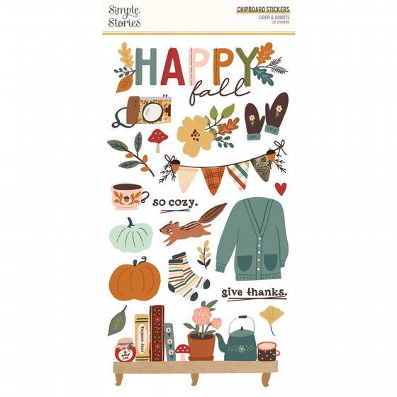 ���� ������ ������� ����� Cider & Donuts - 6x12 Chipboard