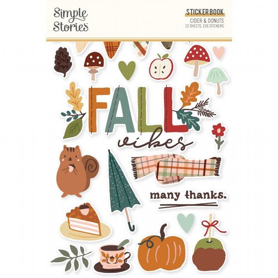 ��� ������ ��������  Cider & Donuts - Sticker Book