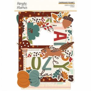 מסגרות צ'יפבורד ענקיות מסדרת Cider & Donuts Chipboard Frames מסגרות צ'יפבורד ענקיות מסדרת Cider & Donuts Chipboard Frames