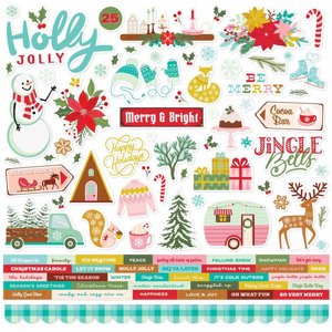 מארז מדבקות קארדסטוק 12*12 אינץ' מסדרת Snow Pine Lodge - Cardstock Stickers מארז מדבקות קארדסטוק 12*12 אינץ' מסדרת Snow Pine Lodge - Cardstock Stickers