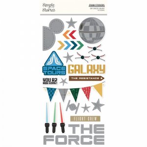 ���� ������ ��� ����� Say Cheese Galaxy - Foam Stickers
