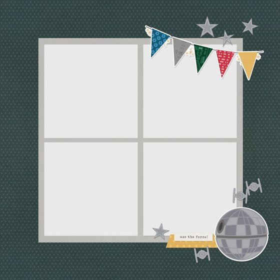 ���� ������ �������� ������ ����� Say Cheese Galaxy - Simple Pages Page Pieces