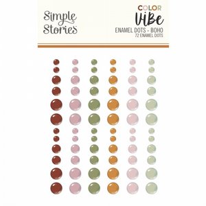 ���� ������ ������ ������� ������� ������ ����� Color Vibe Enamel Dots - Boho