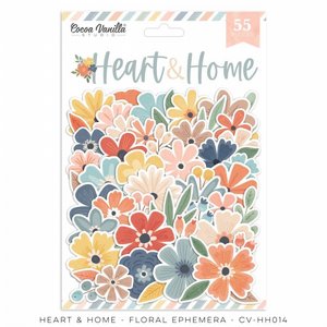 חיתוכי קארדסטוק איכותיים מסדרת HEART & HOME – FLORAL EPHEMERA חיתוכי קארדסטוק איכותיים מסדרת HEART & HOME – FLORAL EPHEMERA