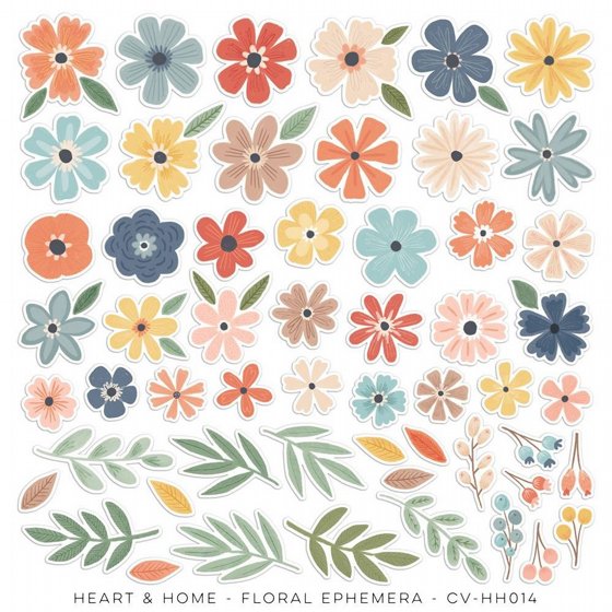 ������ �������� �������� ����� HEART & HOME � FLORAL EPHEMERA