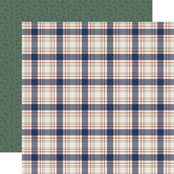 �� �������� ����� 12*12 ���� ����� Best In Show Pawsitive Plaid