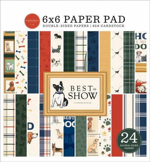 ���� ��� �������� ������� 6*6 ���� ����� Best In Show 6x6 Paper Pad