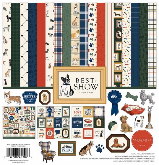 ���� ��� �������� 12*12 ���� ������� ����� Best In Show Collection Kit