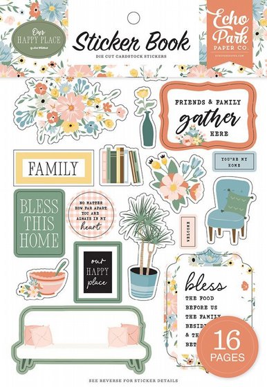 ��� ������ ��������  Our Happy Place Collection - Sticker Book 