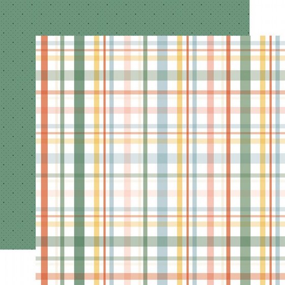 ����� �������� ����� 12*12 ���� ����� Our Happy Place Collection Favorite Plaid