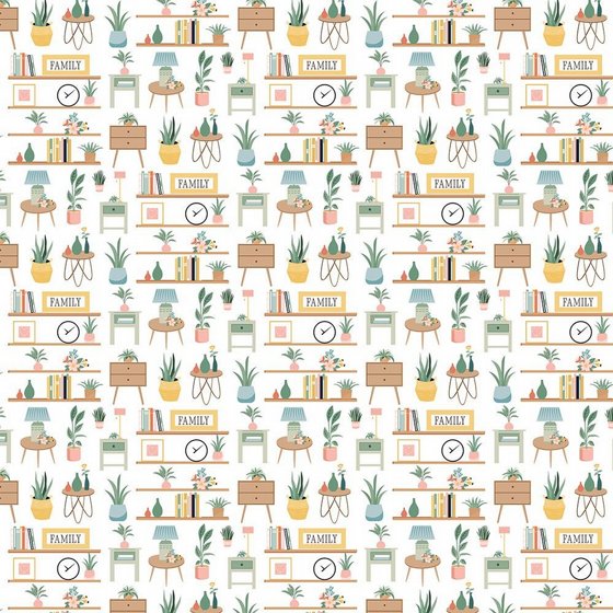 ����� �������� ����� 12*12 ���� ����� Our Happy Place Collection Home Essentials