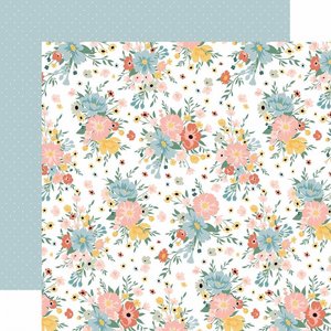 גליון קארדסטוק מעוצב 12*12 אינץ' מסדרת Our Happy Place Collection Happy Place Floral גליון קארדסטוק מעוצב 12*12 אינץ' מסדרת Our Happy Place Collection Happy Place Floral