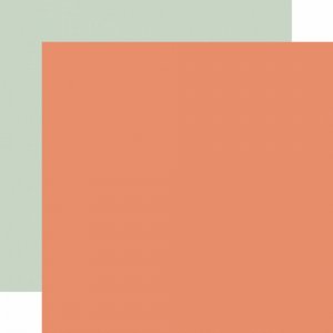 גליון קארדסטוק מעוצב 12*12 אינץ' Our Happy Place Collection Coral - Mint גליון קארדסטוק מעוצב 12*12 אינץ' Our Happy Place Collection Coral - Mint