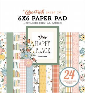 ���� ��� �������� ������� 6*6 ����' Our Happy Place Collection - 6 x 6 Paper Pad